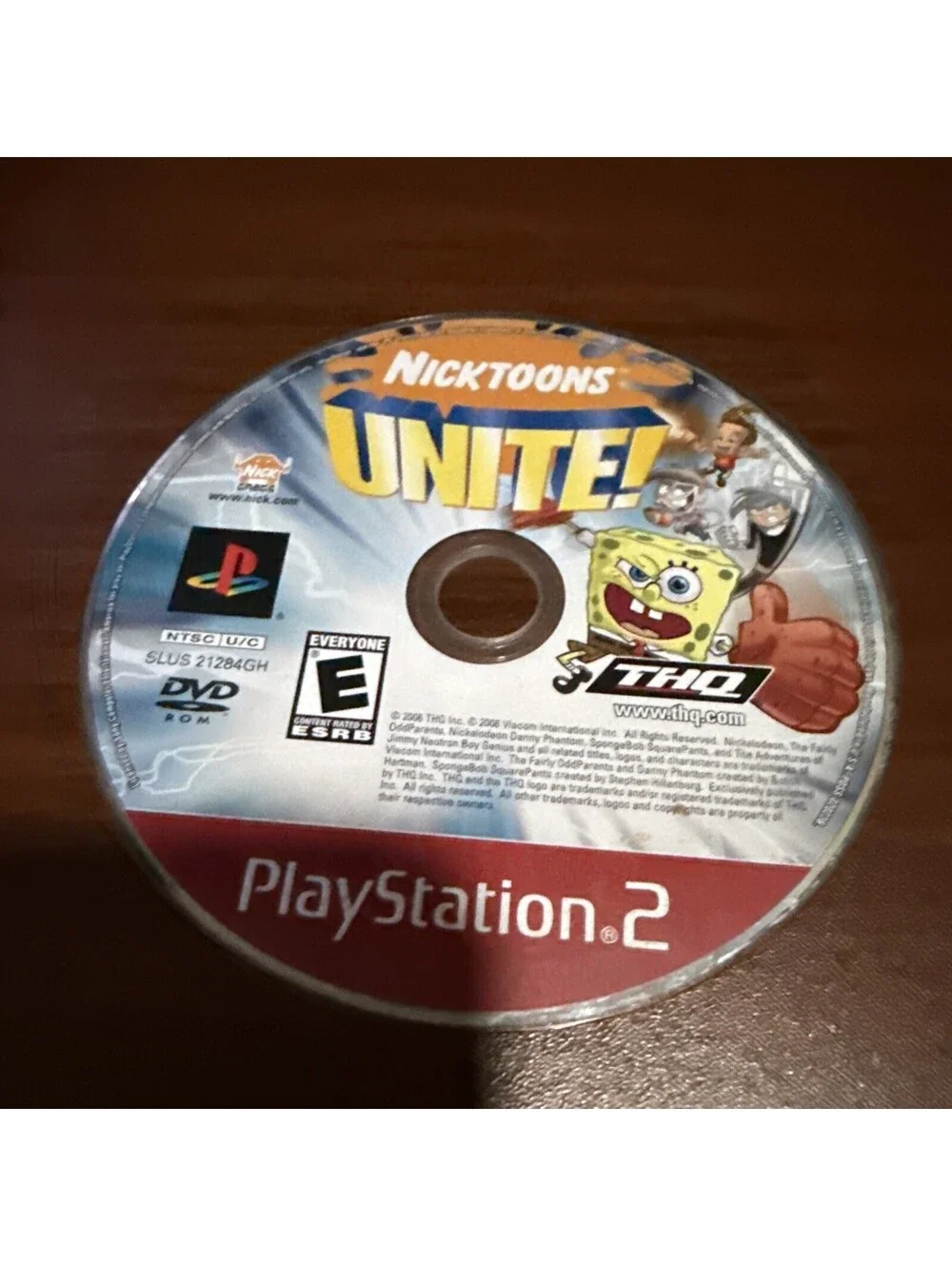 Nicktoons Unite PS2 Sony PlayStation 2 - Disc Only